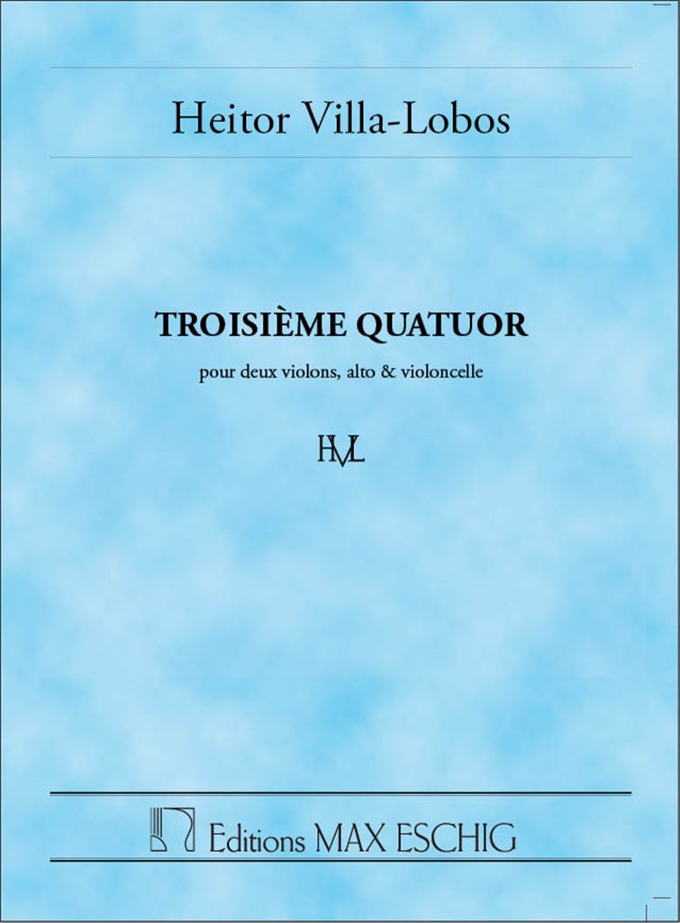 Villa-Lobos Quatuor N3 Poche